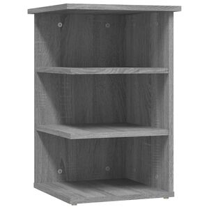 vidaXL Armoire lat&eacute;rale Sonoma gris 35x35x55 cm Bois d'ing&eacute;nierie