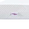 vidaXL Surmatelas Blanc 90 x 190 cm Tissu jacquard