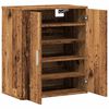 vidaXL Armoire &agrave; chaussures vieux bois 60x35x70 cm bois d'ing&eacute;nierie