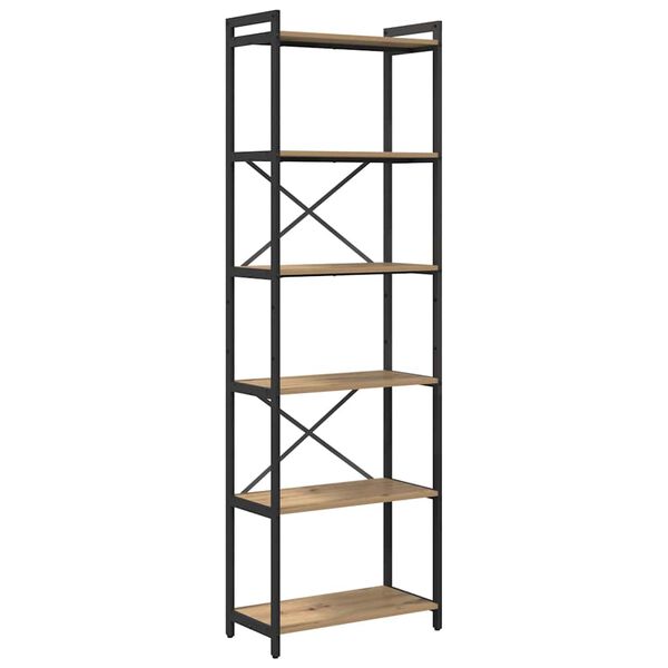 vidaXL &Eacute;tag&egrave;re Ch&ecirc;ne artisanal 40 x 30 x 85 cm Bois d'ing&eacute;nierie