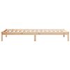 vidaXL Cadre de lit extra long sans matelas 80x220 cm bois massif pin