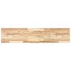 vidaXL &Eacute;tag&egrave;re flottante 160x30x2 cm bois d'acacia massif non trait&eacute;