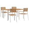 vidaXL Ensemble de salle &agrave; manger pour jardin 5 pc