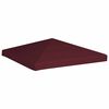 vidaXL Toile sup&eacute;rieure de gazebo 310 g/m&sup2; 3x3 m Bordeaux