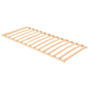 vidaXL Sommier &agrave; lattes sans matelas avec 13 lattes 90x200 cm