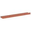 vidaXL &Eacute;tag&egrave;re Murale 2 pcs Rouge 60 x 9 x 3 cm Bois d'ing&eacute;nierie
