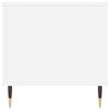 vidaXL Table basse Blanc 90x44,5x45 cm Bois d'ing&eacute;nierie