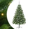 vidaXL Sapin de No&euml;l avec 300 LED avec support Vert 180 cm PE
