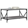 vidaXL Table basse sonoma gris 90x50x45 cm bois d'ing&eacute;nierie