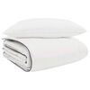 vidaXL Duvet d'hiver avec oreiller 2 pi&egrave;ces Blanc Plume de canard