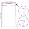 vidaXL Store enrouleur occultant 104,4 x 175 cm, largeur du tissu 100 cm, couleur caf&eacute;