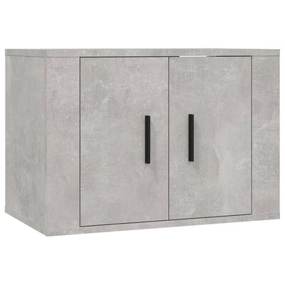 vidaXL Ensemble de meubles TV 5 pcs Gris béton Bois d'ingénierie