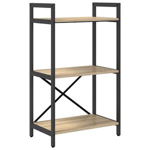 vidaXL &Eacute;tag&egrave;re 3 niveaux 56 x 34 x 96 cm Bois d'ing&eacute;nierie
