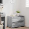 vidaXL Armoire de rangement Gris Sonoma 80 x 48 x 57 cm