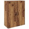 vidaXL Armoire Murale 2 pcs Bois ancien 69,5 x 34 x 90 cm