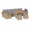 vidaXL Ensemble de canap&eacute; de jardin 13 pc 9-Nombre de places