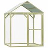 vidaXL Poulailler 1,5x1,5x2 m Pin&egrave;de impr&eacute;gn&eacute;e