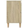 vidaXL Meuble d'évier chêne sonoma 80x33x60 cm bois d'ingénierie