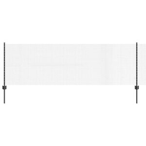 vidaXL Cl&ocirc;ture en fil soud&eacute; avec poteau 100 x 0,8 m (l x h)