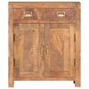 vidaXL Buffet 65x30x75 cm Bois de manguier massif brut