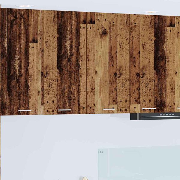 vidaXL Armoire suspendue Bois ancien 80 x 31 x 80 cm Bois d'ing&eacute;nierie