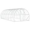vidaXL Poulailler Argent&eacute; 600 x 300 x 200 cm Acier galvanis&eacute;