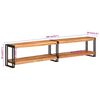 vidaXL Meuble TV 200x30x40 cm bois d'acacia massif