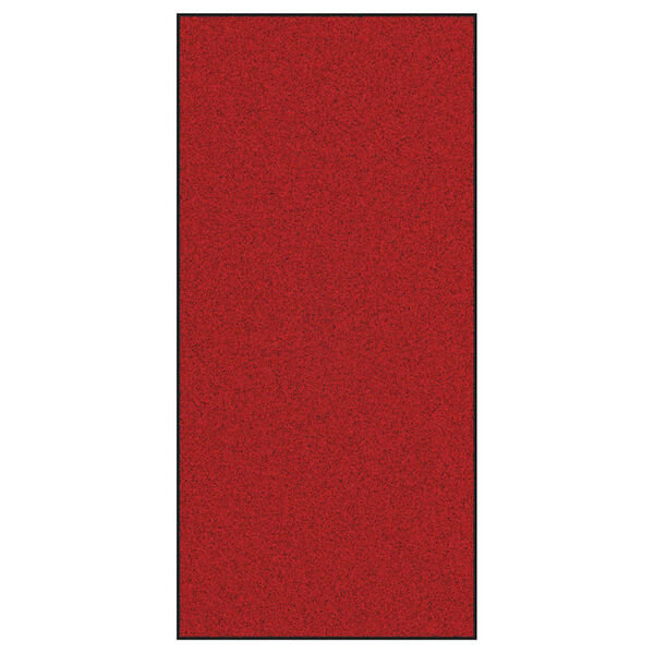 vidaXL Tapis d'entrée Autre Rouge et Noir 120 x 250 cm