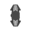 BoneCollection Support pour smartphone Bike Tie Pro2 Noir