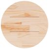 vidaXL Dessus de table rond cire marron Ø70x2,5 cm bois de pin massif