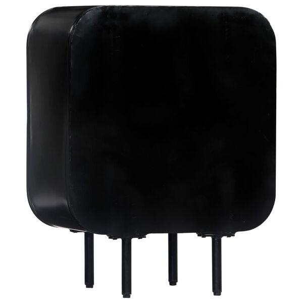 vidaXL Buffet 60x30x75 cm Bois de manguier massif et fer