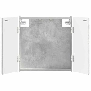 vidaXL Cabinet pour cible ALKMAAR Gris b&eacute;ton 52,5 x 10,5 x 53,5 cm