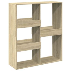 vidaXL Biblioth&egrave;que/S&eacute;parateur de pi&egrave;ce ch&ecirc;ne sonoma 100x33x115 cm