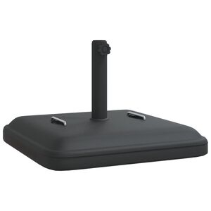 vidaXL Base de parasol avec poign&eacute;es pour m&acirc;ts &Oslash;38 / 48 mm 27 kg carr&eacute;