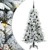 vidaXL Sapin de No&euml;l Artificiel &agrave; Branches Articul&eacute;es Blanc 150 cm