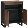 vidaXL Buffet Marron 60 x 33 x 75 cm bois de manguier massif