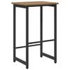 vidaXL Tabouret de bar Ch&ecirc;ne artisanal 40 x 32 x 64 cm