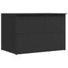 vidaXL Bo&icirc;te de rangement de jardin noir 150x100x100 cm r&eacute;sine tress&eacute;e