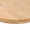 vidaXL Dessus de table 100x50x4 cm bois de ch&ecirc;ne massif ovale