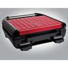 GEORGE FOREMAN Gril compact Acier S Rouge