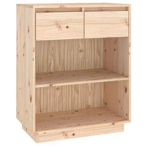 vidaXL Armoire console 60x34x75 cm Bois de pin solide