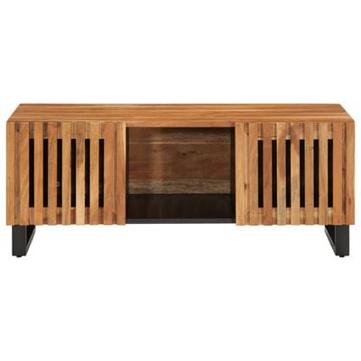 vidaXL Table basse 100x55x40 cm bois massif d'acacia