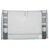 vidaXL Organisateur de tente suspendu Gris et bleu 320 x 182 cm oxford