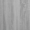 vidaXL Support de moniteur sonoma gris 100x27x20 cm bois d'ingénierie