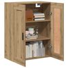 vidaXL Armoire murale ch&ecirc;ne artisanal 69,5x34x90 cm bois d'ing&eacute;nierie