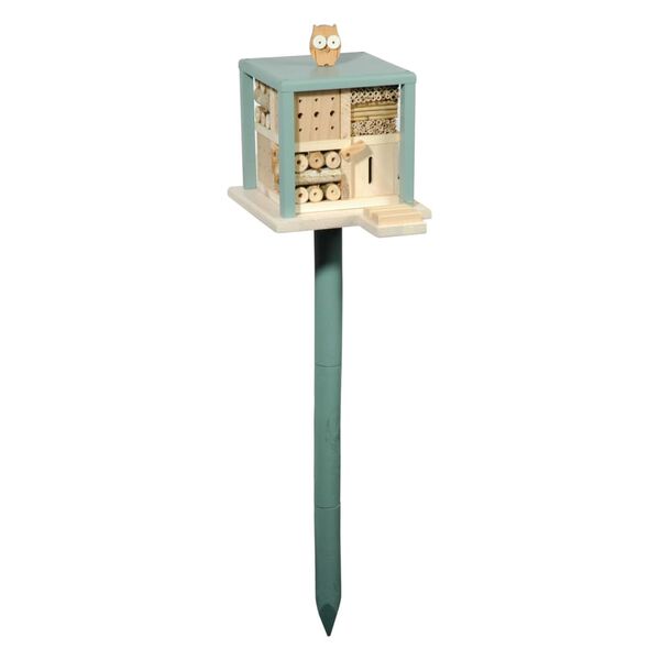 LUXUS-INSEKTENHOTELS H&ocirc;tel &agrave; insectes et support Cube Friendly Owl Inn