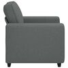 vidaXL Fauteuil gris fonc&eacute; 100x77x82 cm tissu