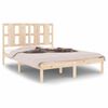 vidaXL Cadre de lit sans matelas 140x200 cm bois massif de pin