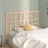 vidaXL T&ecirc;te de lit 126x4x104 cm Bois massif de pin