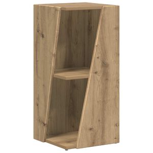 vidaXL &Eacute;tag&egrave;re lat&eacute;rale Ch&ecirc;ne artisanal 33 x 32 x 70,5 cm